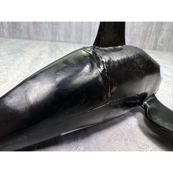 Killer Whale Orca Greenbrier International Inc. 6.5" Sea Life Mammal Plastix PVC - Picture 9 of 12